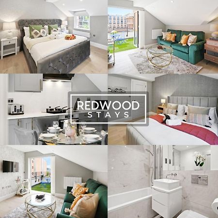 Top Quality 2 Bed 1 Bath Apartments For Contractors By Redwood Stays 독서 외부 사진